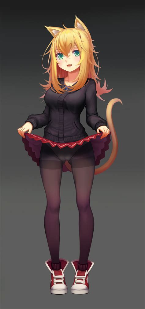 busty anime cat girl|Catgirls Characters